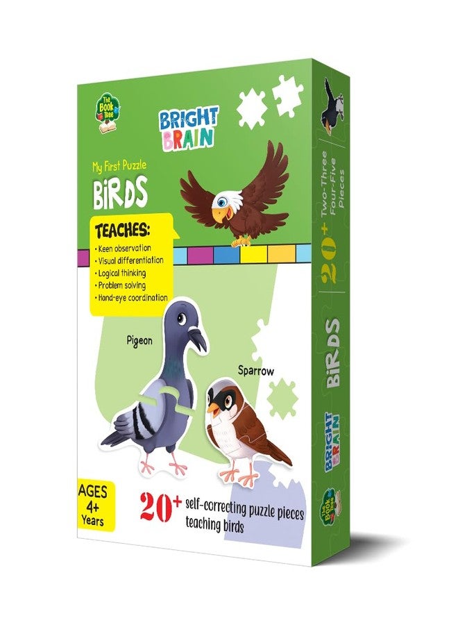 The Book Tree Birds 20+ Piece Jigsaw Puzzle for Preschoolers, Educational Toy for Learning Different Birds, Gifts for Kids Ages 3 to 6 by Majestic Book Club - Image 3